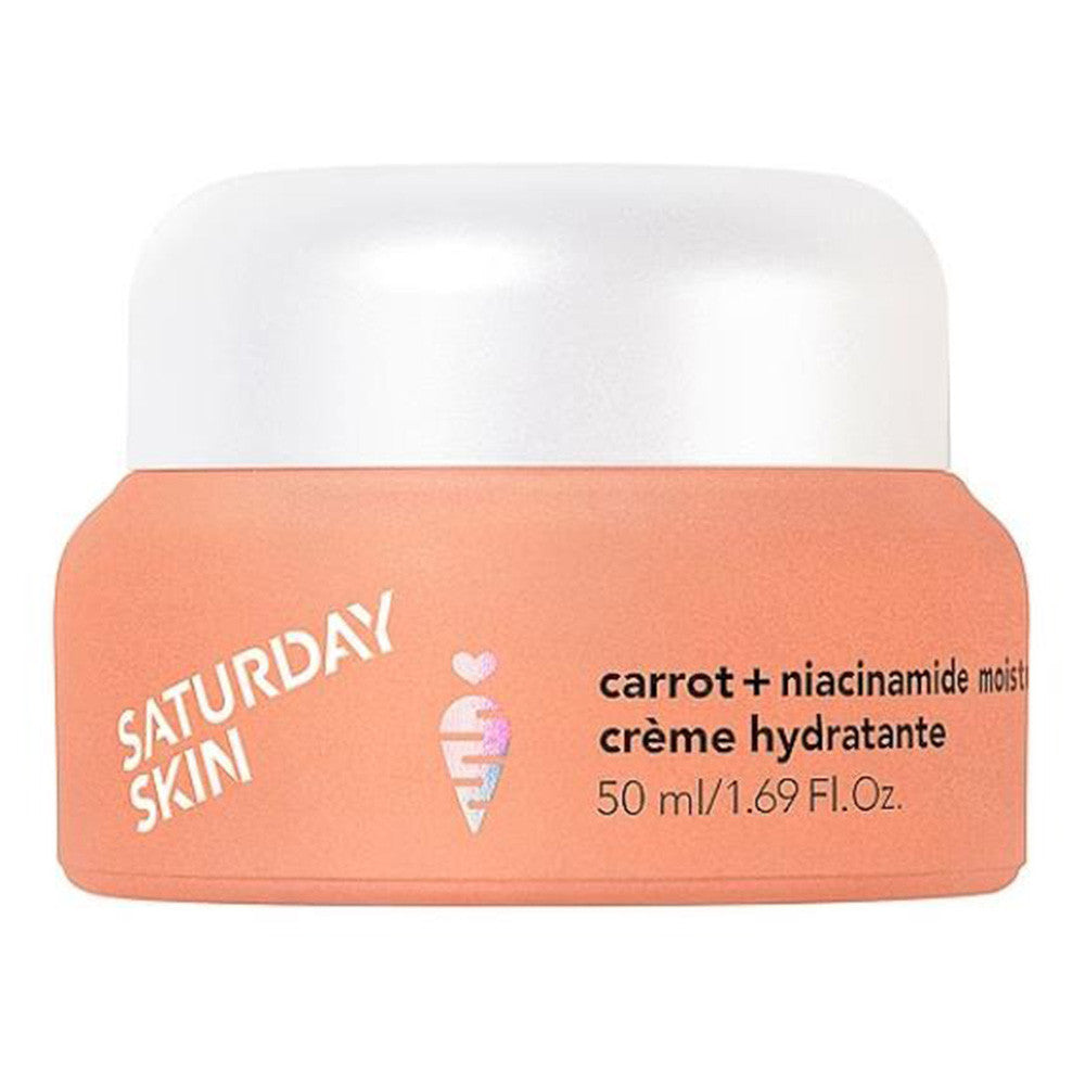 Saturday Skin Carrot Plus Niacinamide Moisturizing Cream for Skin 1.69Oz (50ml)