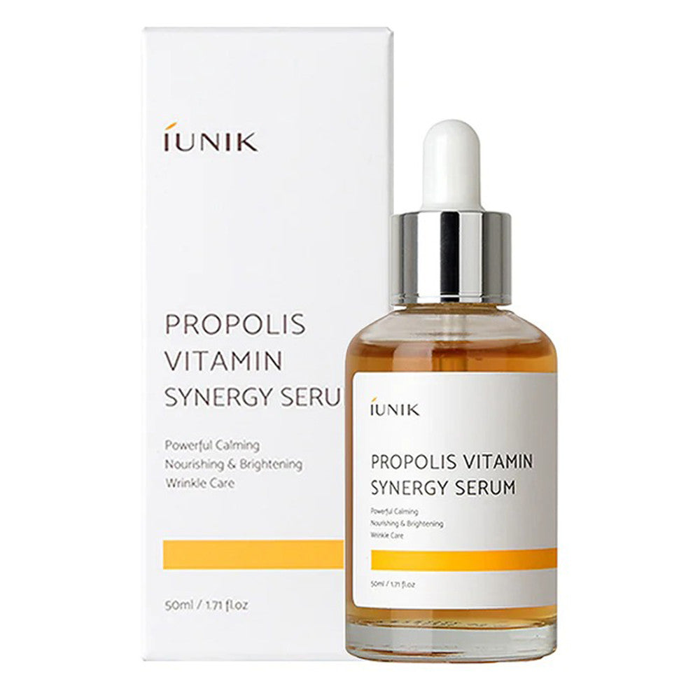 iUNIK Propolis Vitamin Synergy Serum Wrinkle Care for Sensitive Skin 1.71Oz (50ml)