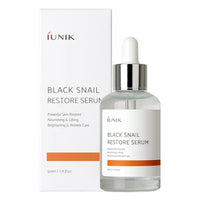 iUNIK Black Snail Restore Skin Serum for Nourishing and Lifting 1.71Oz (50ml)