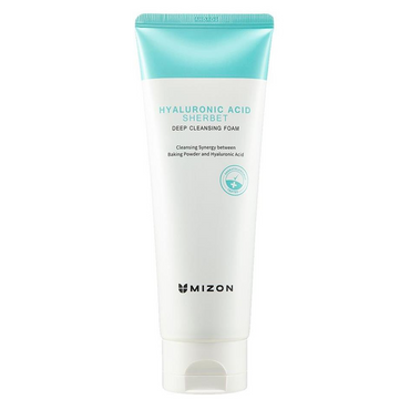 Mizon Hyaluronic Acid Sherbet Deep Skin Cleansing Foam 5.29Oz (150g)