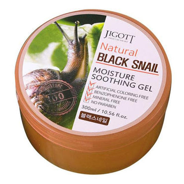 Jigott Natural Black Snail Moisture Soothing Gel 10.1Oz (300ml)
