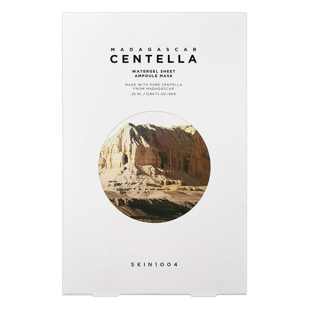 Skin1004 Madagascar Centella Watergel Sheet Ampoule Face Mask 5Ea