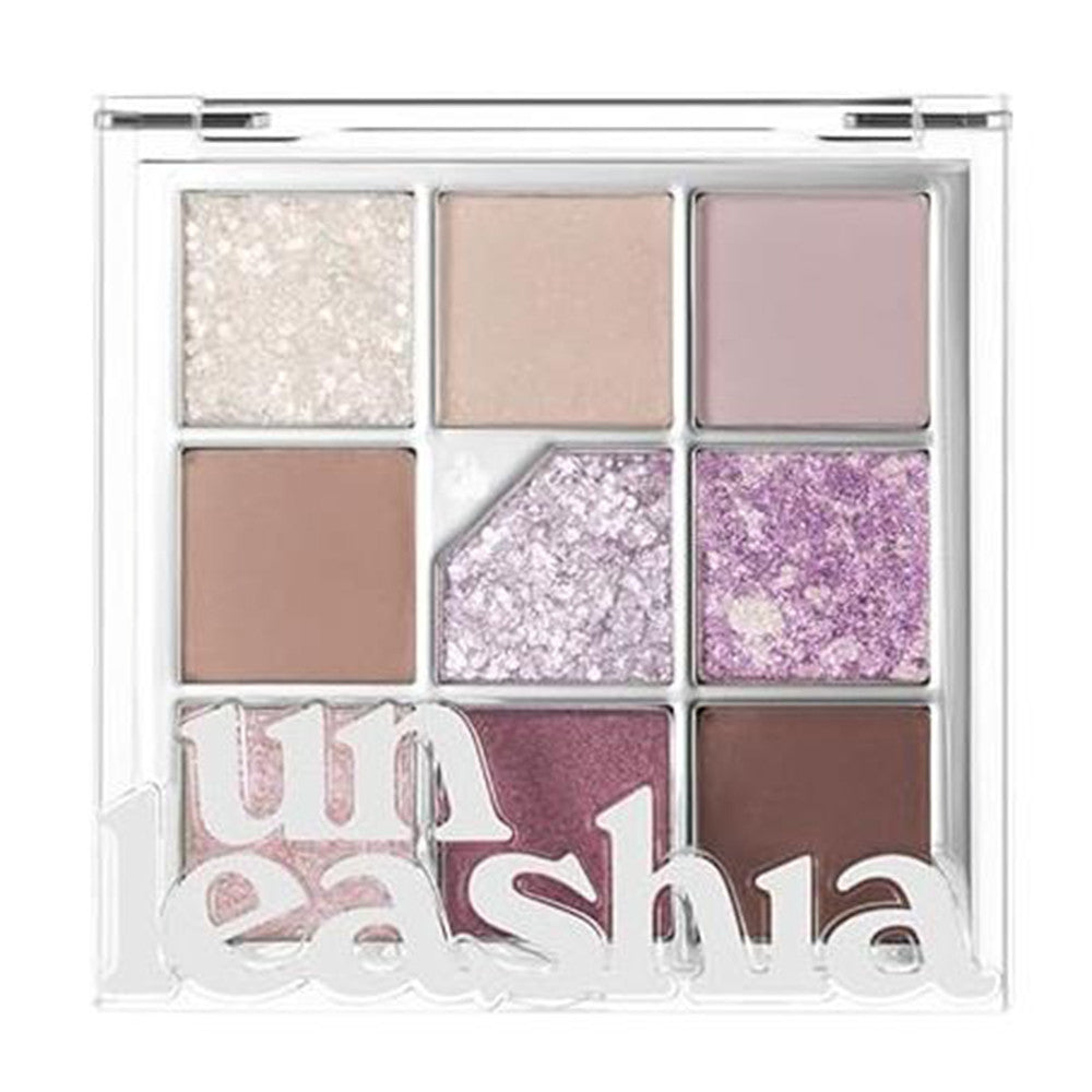 Unleashia Glitterpedia Eyeshadow Palette No 4 All of Lavender Fog 1Ea