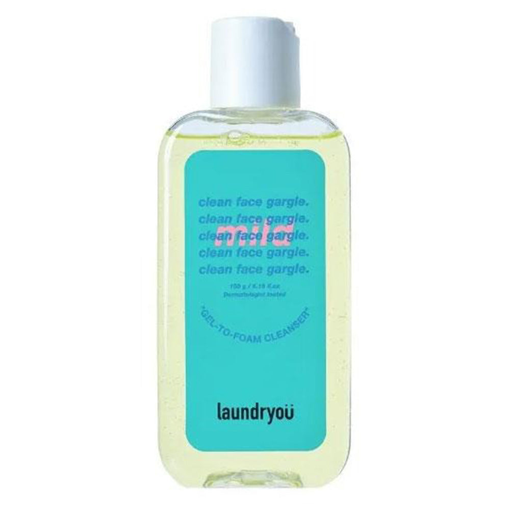Laundryou Clean Face Gargle Gel to Foam Cleanser Mild 160g