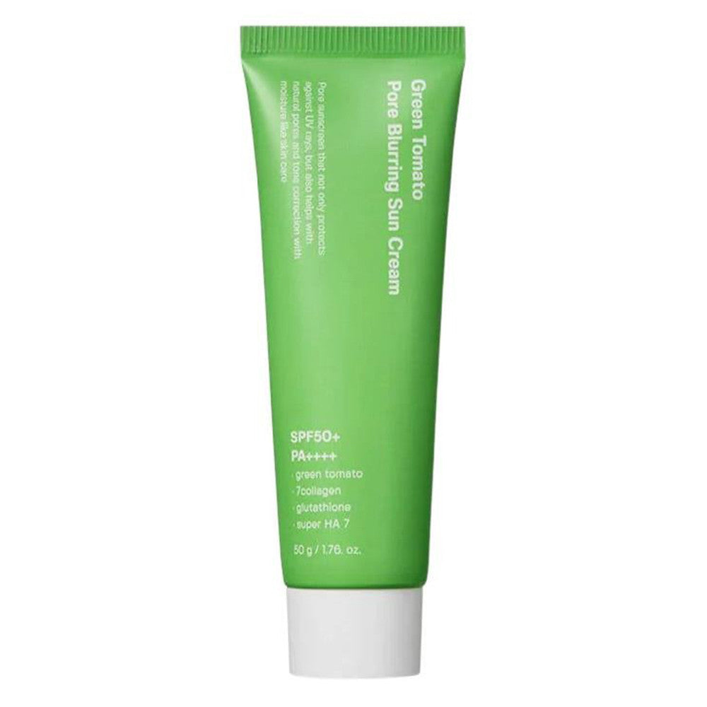 Sungboon Editor Green Tomato Pore Blurring Sun Cream SPF50 Plus 1.76Oz (50g)