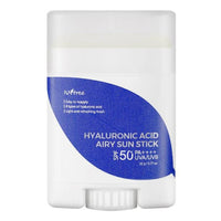 Isntree Hyaluronic Acid Airy Sun Stick SPF 50 / PA++++ Light and Refreshing Finish for Skin 0.77Oz (22g)
