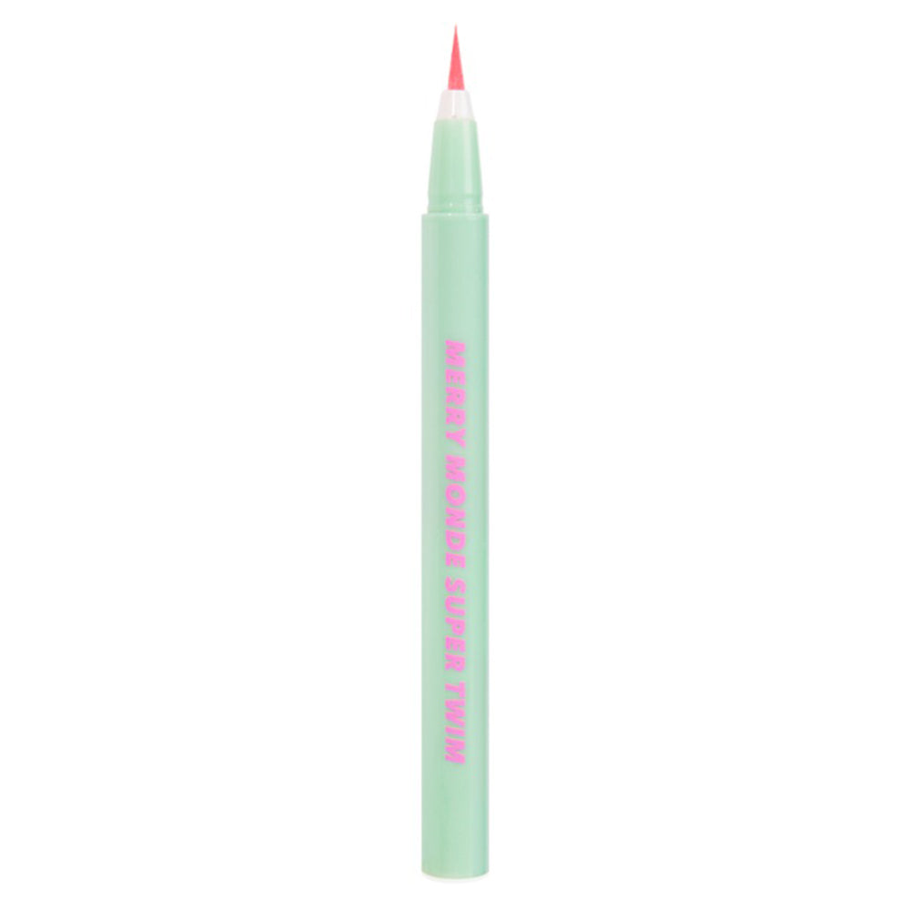 Merrymonde Super Twim Pen Eyeliner 04 Salmon Pink 1Ea