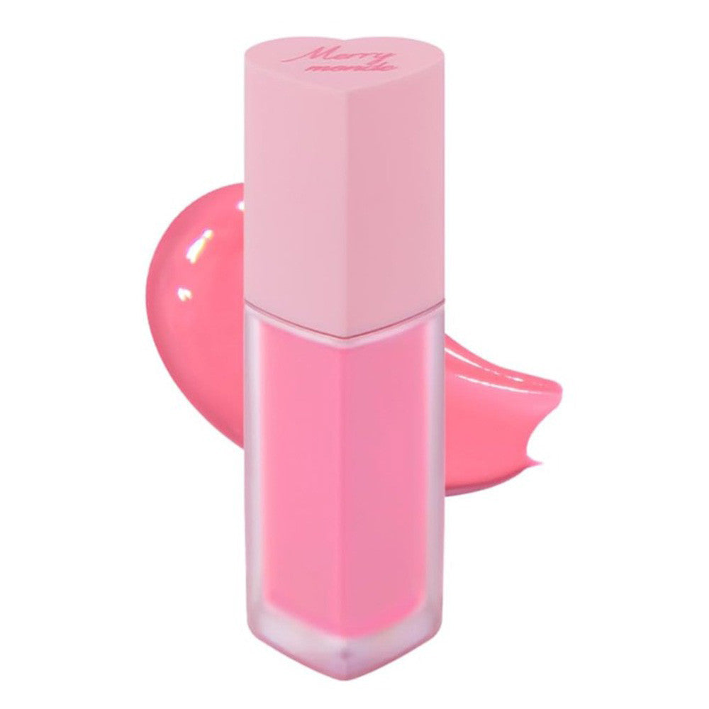 Merrymonde Milk Heart Tint Lip and Cheek 02 Strawberry Milk 1Ea