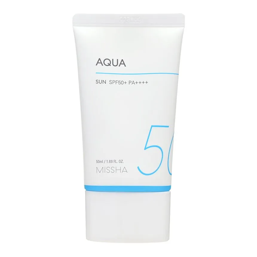 Missha All Around Safe Block Aqua Sun SPF50+ Sunscreen 1.69Oz (50 ml)