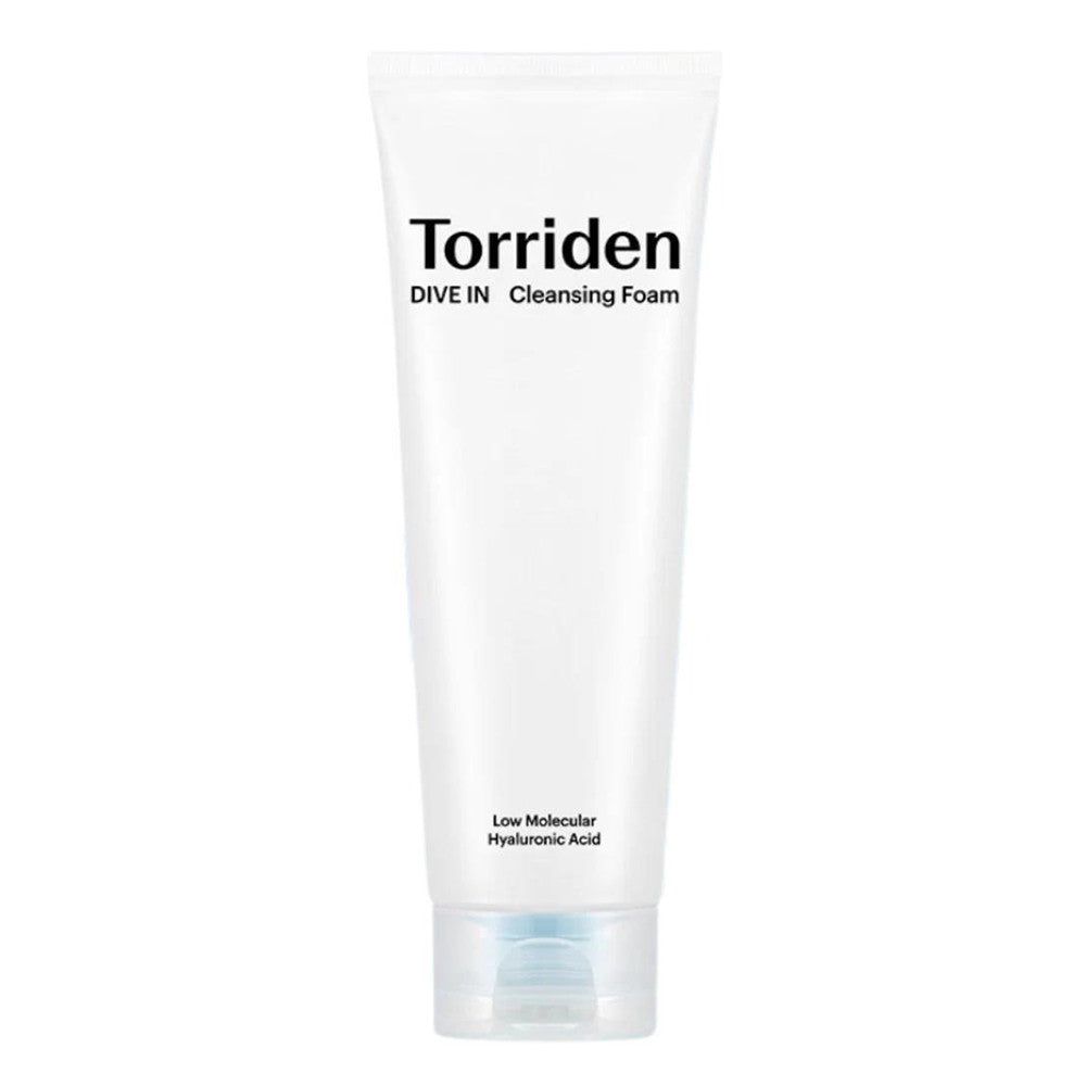 Torriden DIVE IN Low Molecular Hyaluronic Acid Cleansing Foam Face Wash 5.07Oz (150ml)