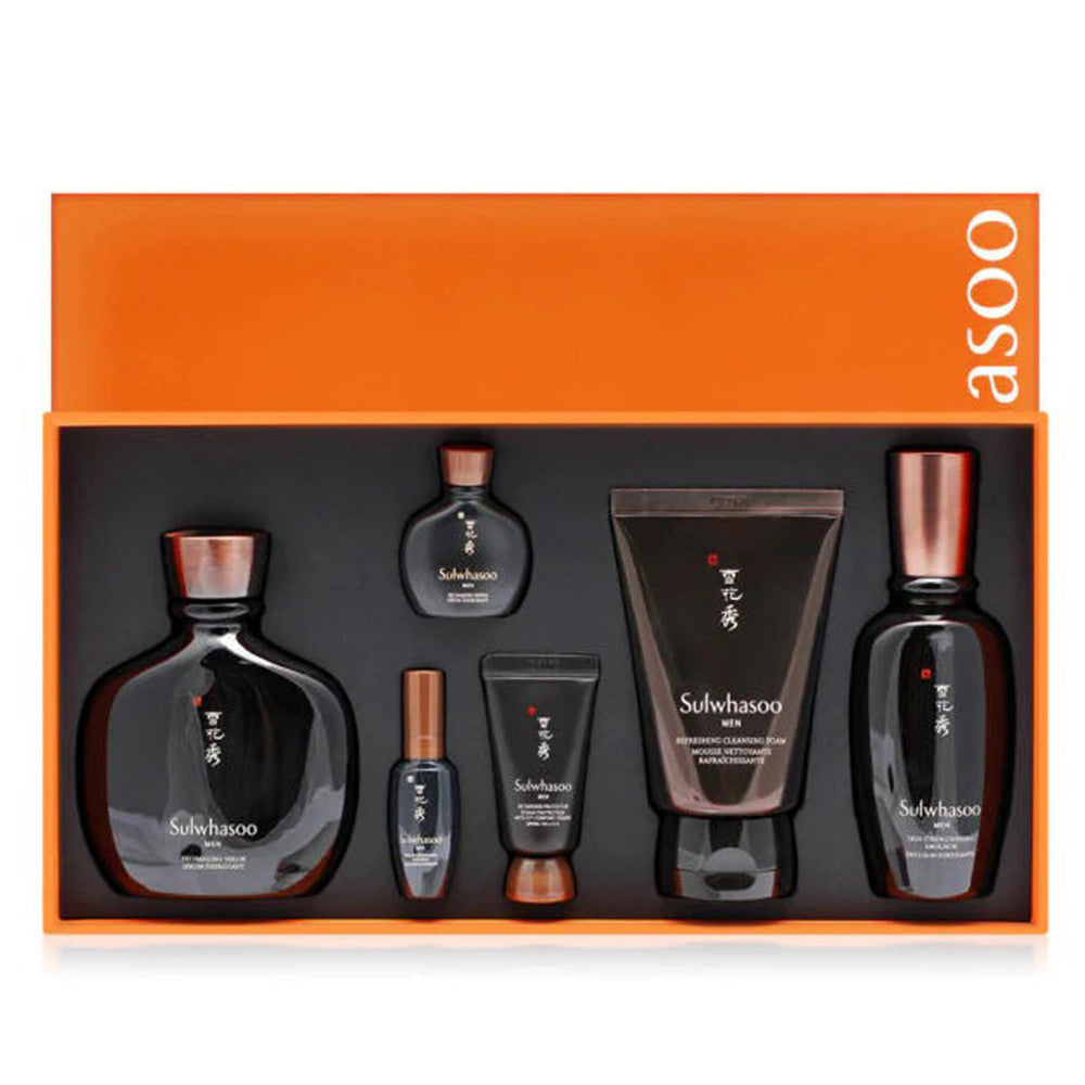 Sulwhasoo Men Inner Charging Basic Daily Routine Set Complete Mens Skin Care 1Ea