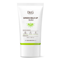 Dr G Green Mild Up Sun+ SPF50+ / PA++++ Sunscreen with Mineral UV Filter 1.69Oz (50ml)