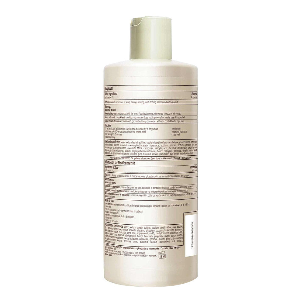 Mizani Scalp Care Reviving and Refreshing Dandruff Shampoo, 16.9 Oz