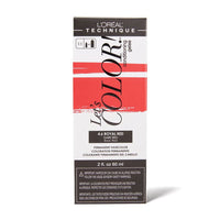 LOreal Lets Color 4.6 Royal Dark Red Permanent Haircolor, 1 Ea