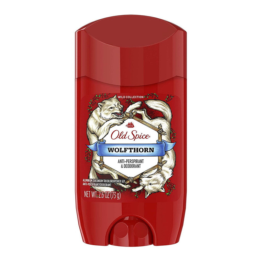 Old Spice Wolfthorn Scent Mens Invisible Solid Deodorant - 2.6 Oz