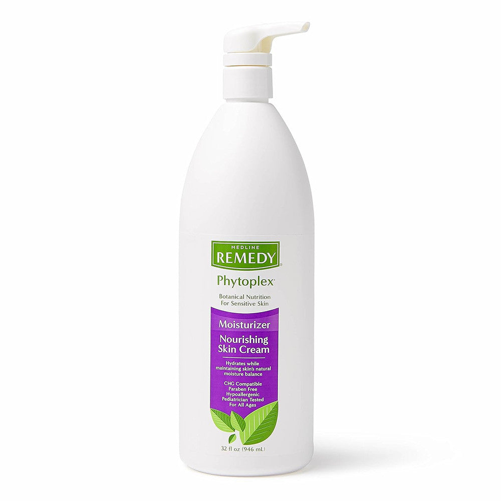 Medline Remedy Phytoplex Nourishing Skin Cream, Skin Moisturizer Body Lotion, 32 Oz