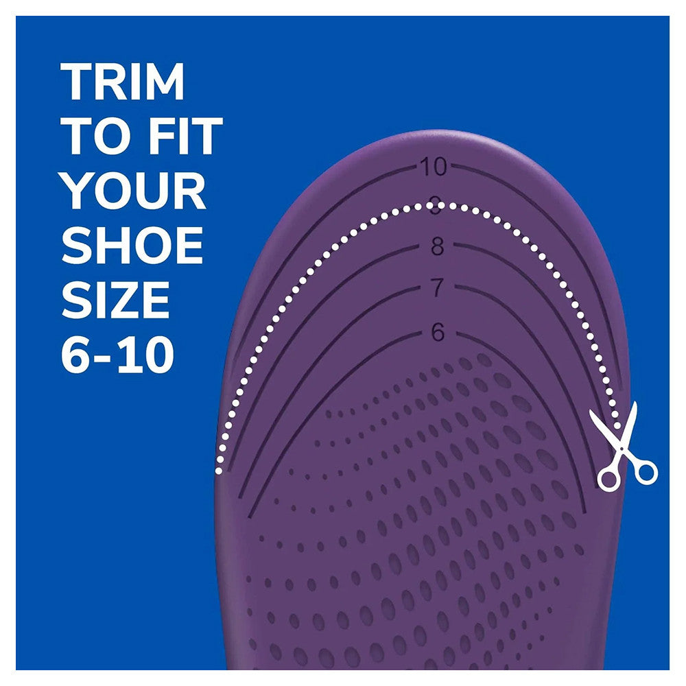 Dr. Scholls Athletic Series Fitness Walking Insoles Women Size 6-11, 2 Ea