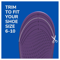 Dr. Scholls Athletic Series Fitness Walking Insoles Women Size 6-11, 2 Ea
