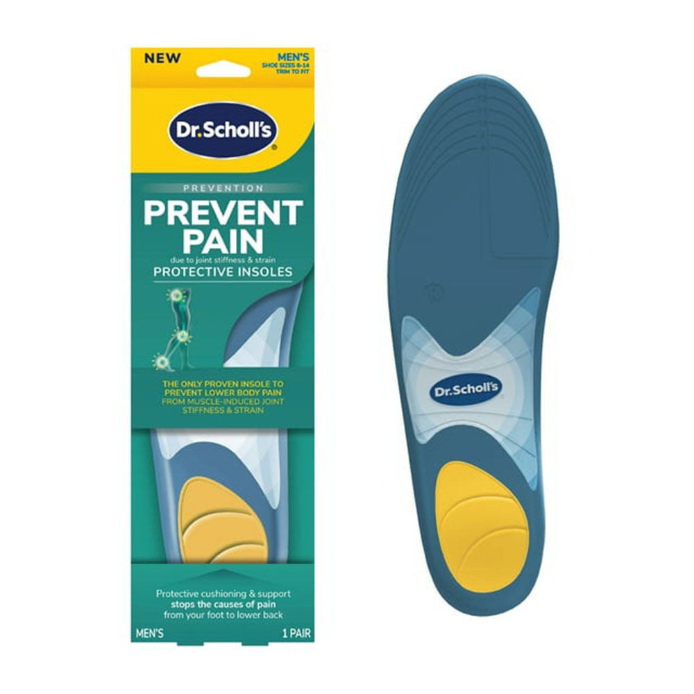 Dr. Scholls Prevent Pain Protective for Men Insoles, 1 Pair