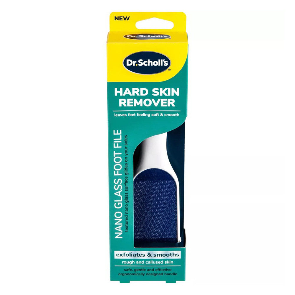 Dr Scholls Hard Skin Remover Nano Glass Foot File, 1 Ea