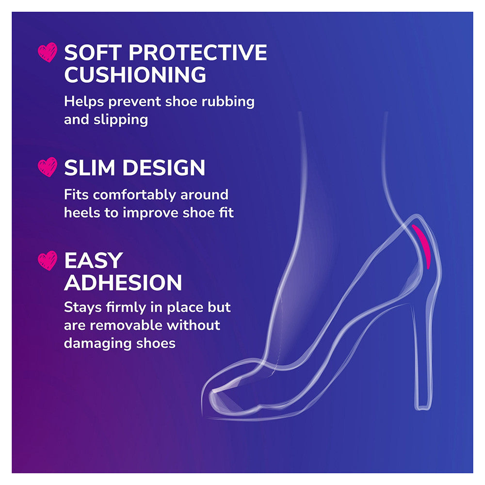 Dr Scholls Stylish Step Heel Liners Cushions, 3 Ea
