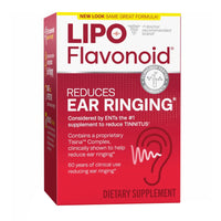 Lipo-Flavonoid Plus Most Effective Over the Counter Ear Health Supplement Caplets, 90 Ea