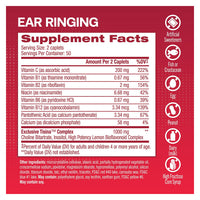 Lipoflavonoid Plus Extra Strength Ear Health Caplets - 100 Ea
