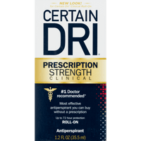 Certain Dri Clinical Strength Antiperspirant Roll-On, 1.2 Oz