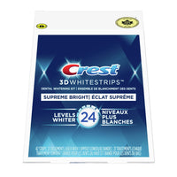 Crest 3D White Supreme FlexFit Whitestrips Teeth Whitening Kit, 21 Treatments