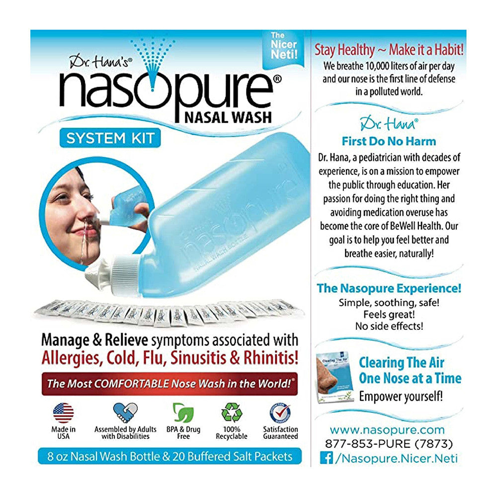 Nasopure Nasal Wash System Kit, 8 Oz