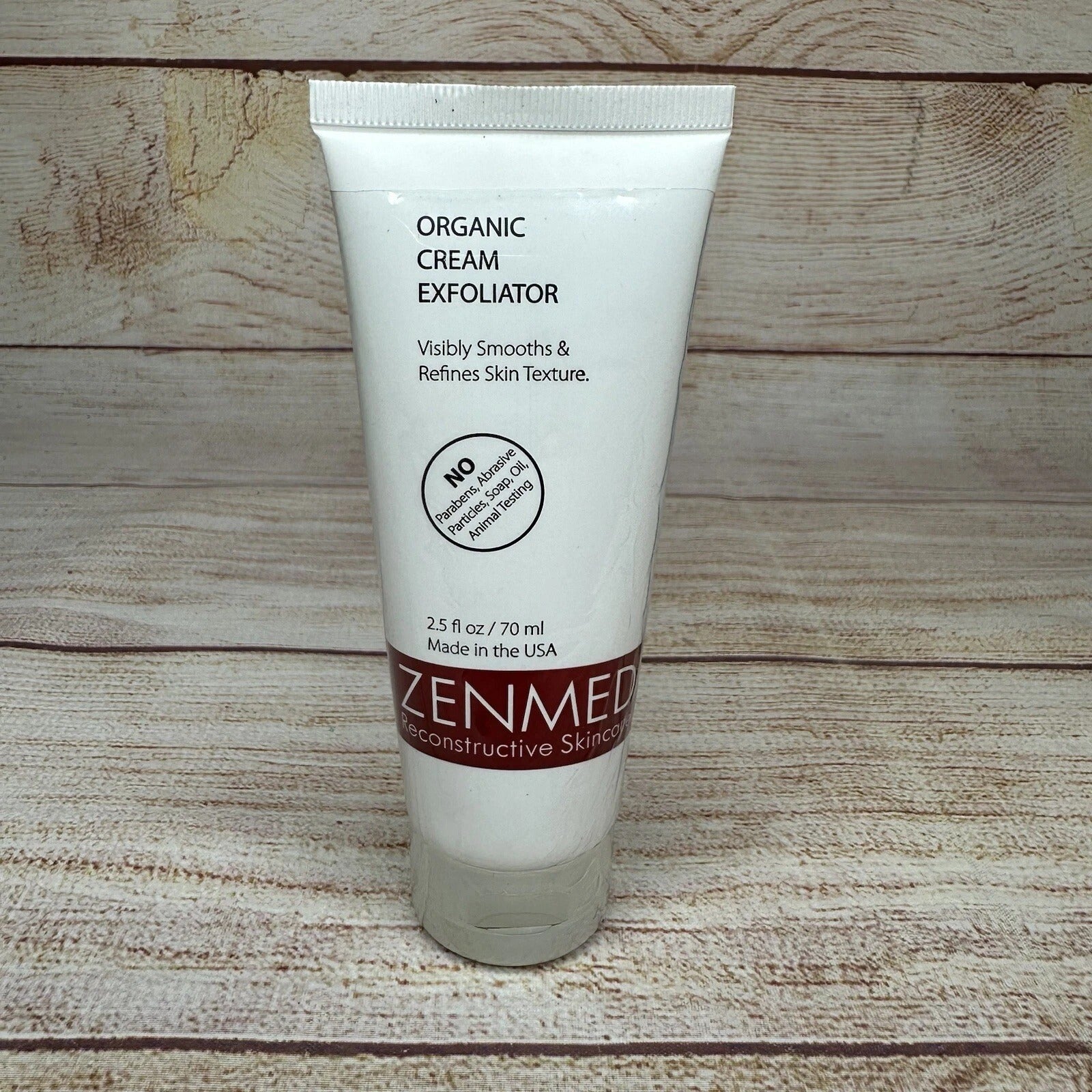 Zenmed Reconstructive Skin Care Organic Cream Exfoliator 2.5Oz (70ml)