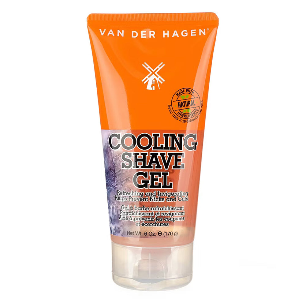 Van der Hagen Cooling Shave Gel Prevent Nicks and Cuts 6Oz (170g)