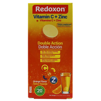 Redoxon Vitamin C and Zinc Orange Flavored Effervescent Tablets - 20 Ea