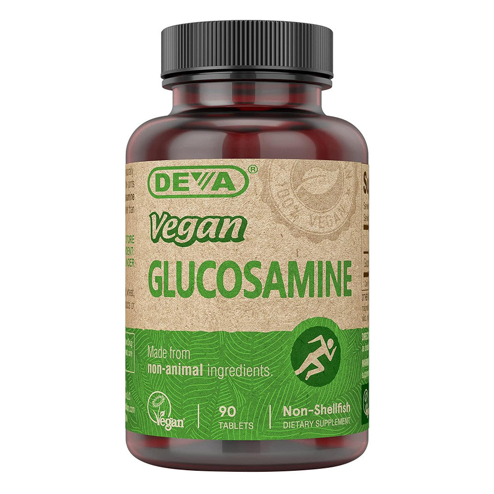 Deva Nutrition Glucosamine 500 Mg Tablets, Vegan, 90 Ea
