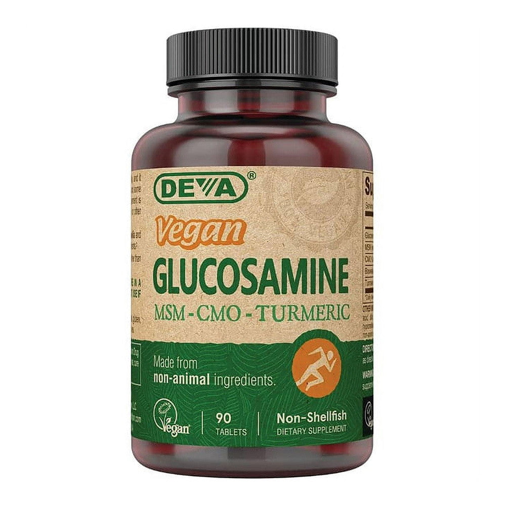 Deva Nutrition Glucosamine Msm And Cmo Joint Support Tablets, Vegan, 90 Ea