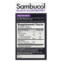 Sambucol Black Elderberry Immune Support Chewable Tablets, 60 Ea
