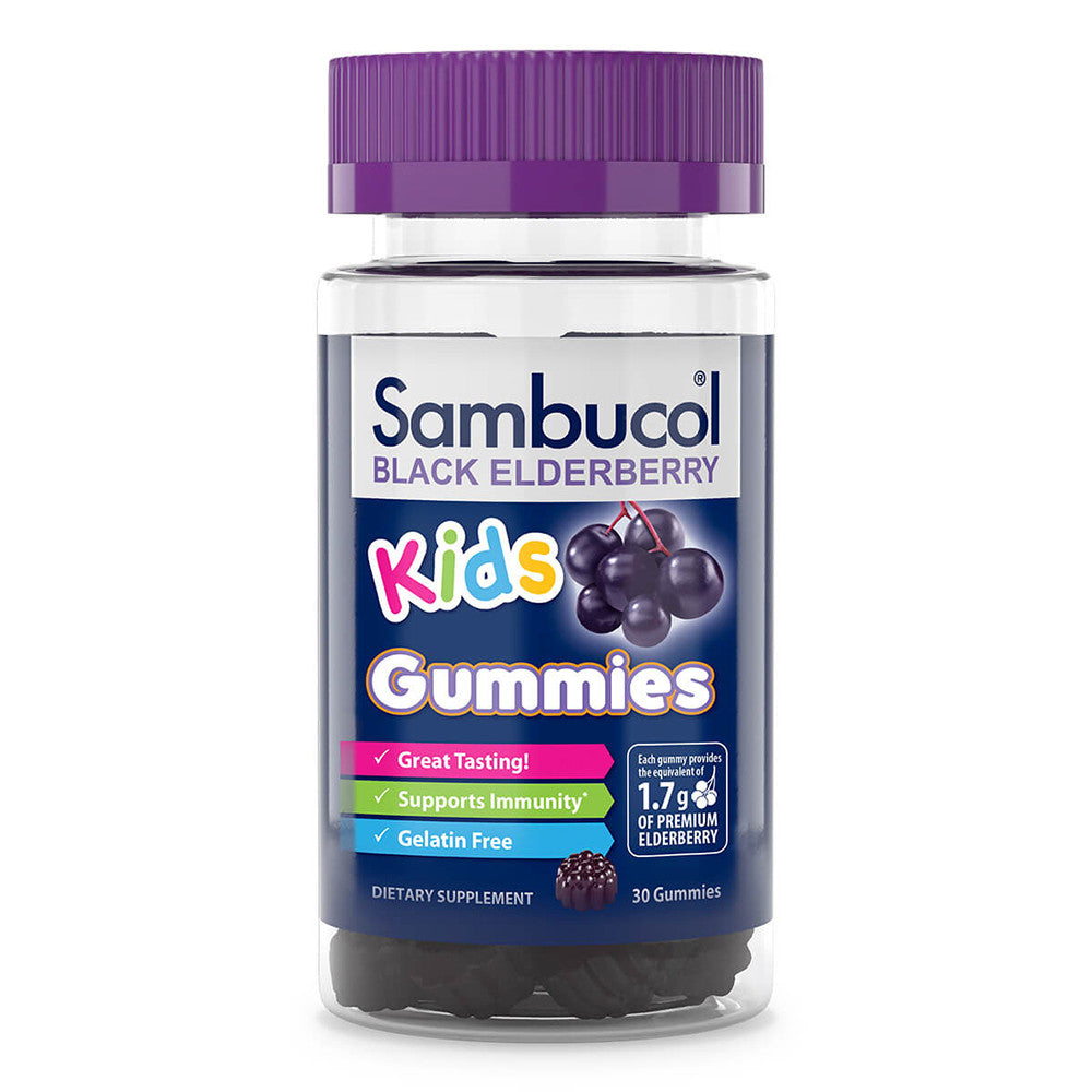 Sambucol for Kids Black Elderberry Gummies, 30 Ea