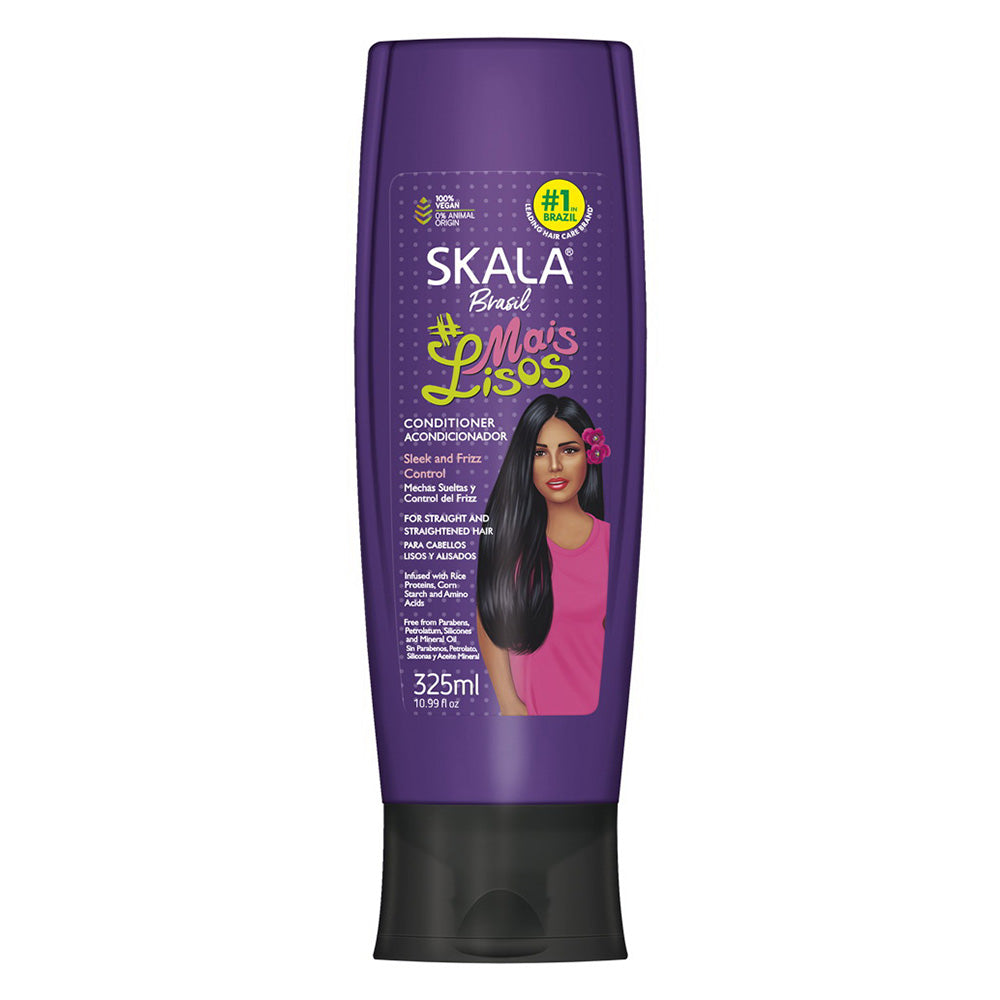 Skala Brasil Mais Lisos Hair Conditioner Sleek and Frizz Control 10.99Oz (325ml)