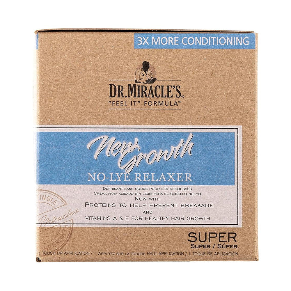 Dr Miracles New Hair Growth Relaxer Kit, Super, 1 Ea