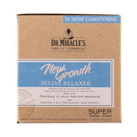 Dr Miracles New Hair Growth Relaxer Kit, Super, 1 Ea