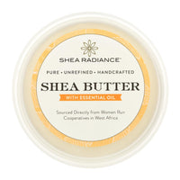 Shea Radiance Pure Shea Butter with Essential Oil, 14 Oz