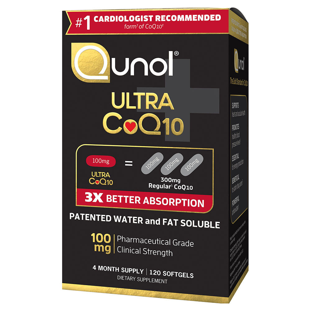 Qunol Ultra CoQ10 Dietary Supplement Softgels, 120 Ea