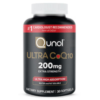 Qunol Ultra Coq10 Heart Health Dietary Supplement Softgel, 30 Ea