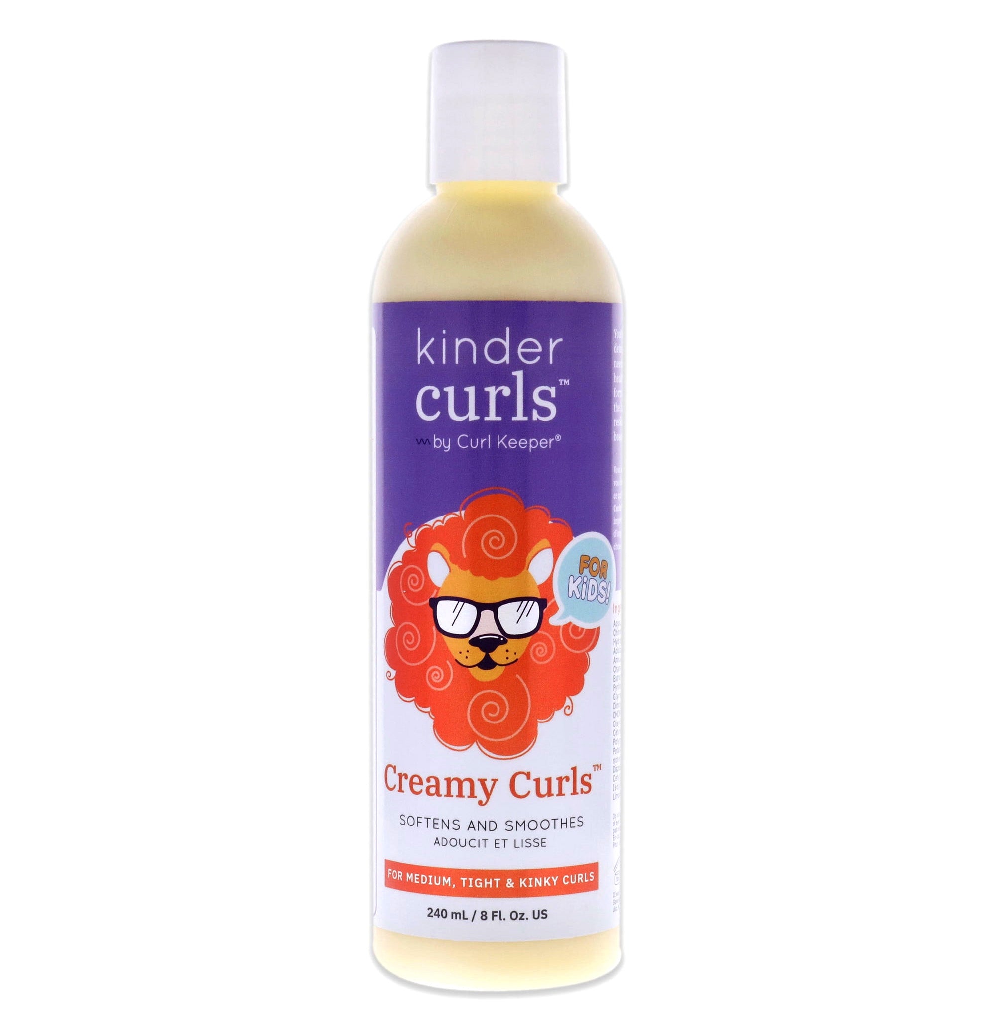Kinder Curls Creamy Curls Hair Moisturizer for Kids 8Oz (240ml)