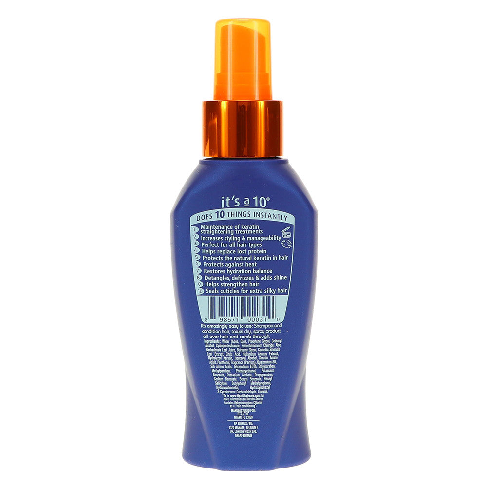 It's a 10 Miracle Leave In Conditioner Plus Keratin, 4 Oz