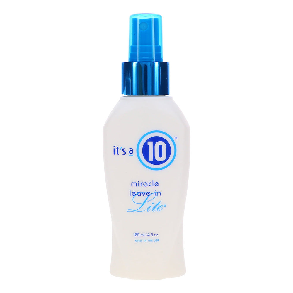 Its a 10 Miracle Leave In Lite Hair Treatment Weightless Repair and Detangling 4Oz (120ml)