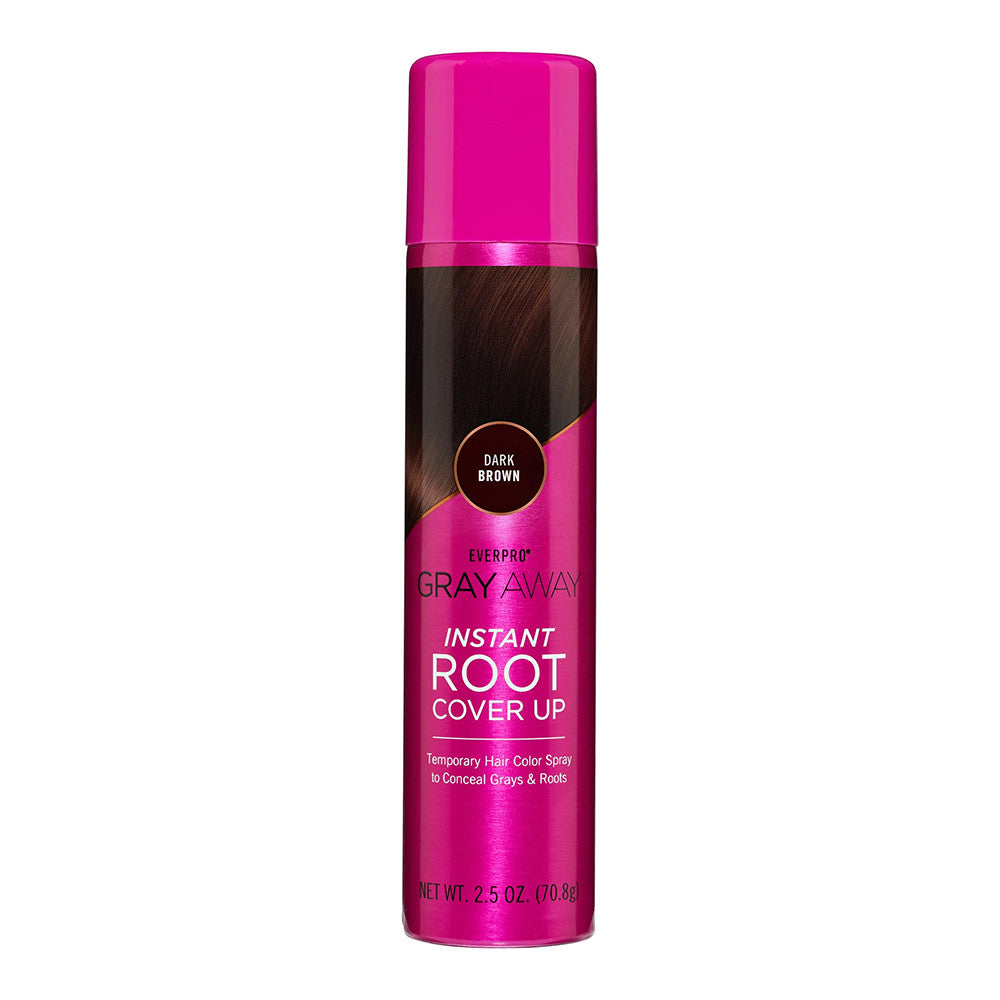 Everpro Gray Away Instant Root Touch-up Spray, Dark Brown, 2.5 Oz