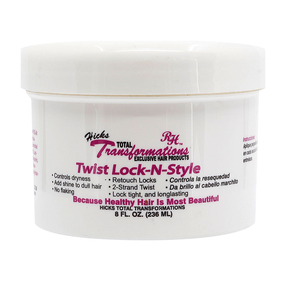 Hicks Total Transformations Twist Lock N Style Gel, 8 Oz