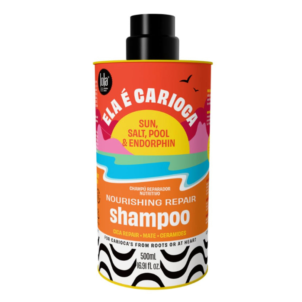 Lola Ela E Carioca Nourishing Repair Hair Shampoo 16.91Oz (500ml)