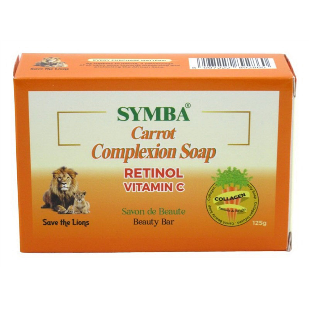 Symba Carrot Complexion Retinol Vitamin C Beauty Bar Soap 125G (125g)